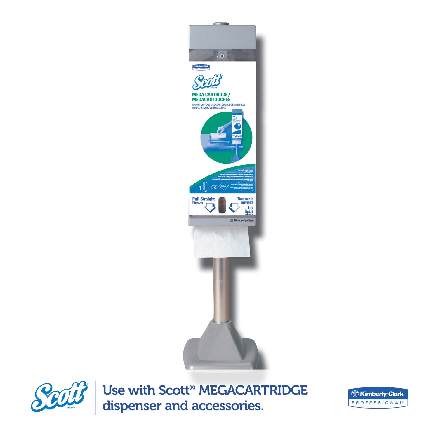 1 Ply - 6.50" Width x 8.40" Length - Fiber - 875/Box - 6 / Carton