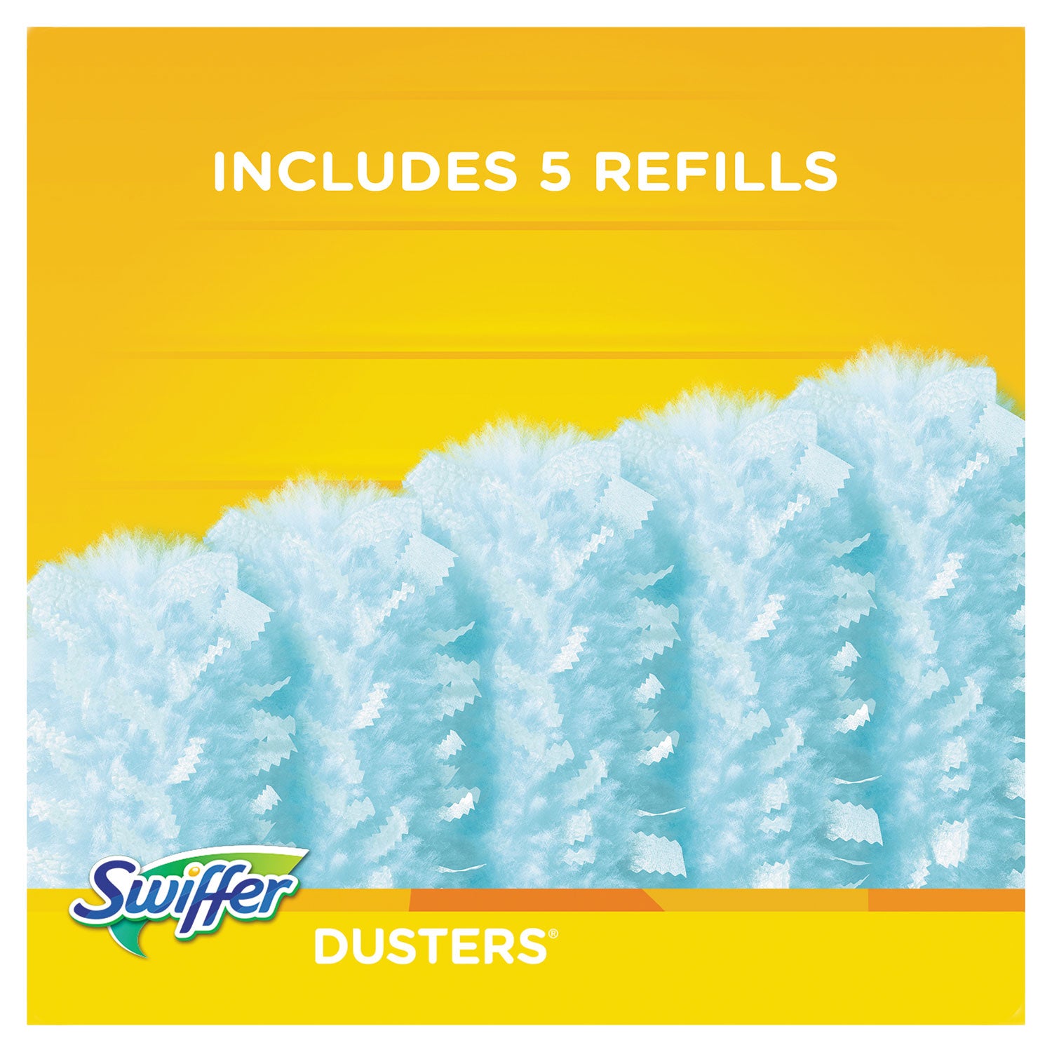 Swiffer Unscented Duster Kit, Blue/Yellow, 6 Handles & 30 Duster Refills per Carton