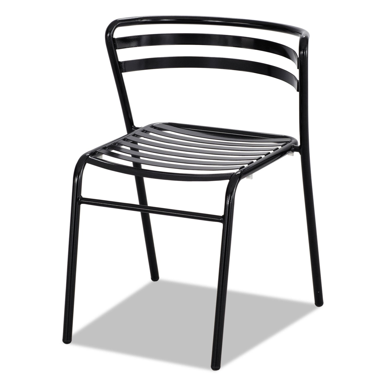 Chair Cogo Stack Steel Blk 2E