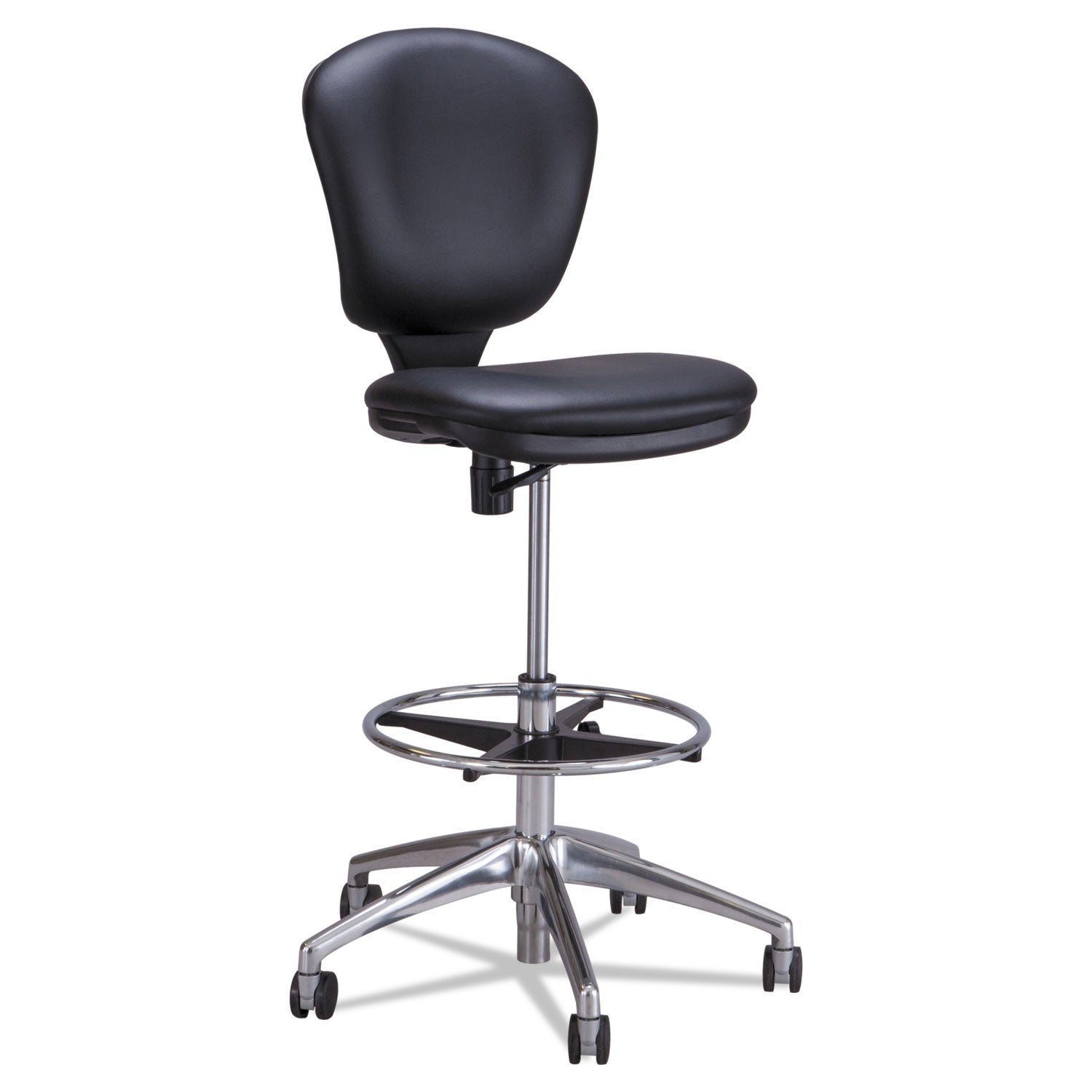 Chair Metro Ext Ht Blk Vynl