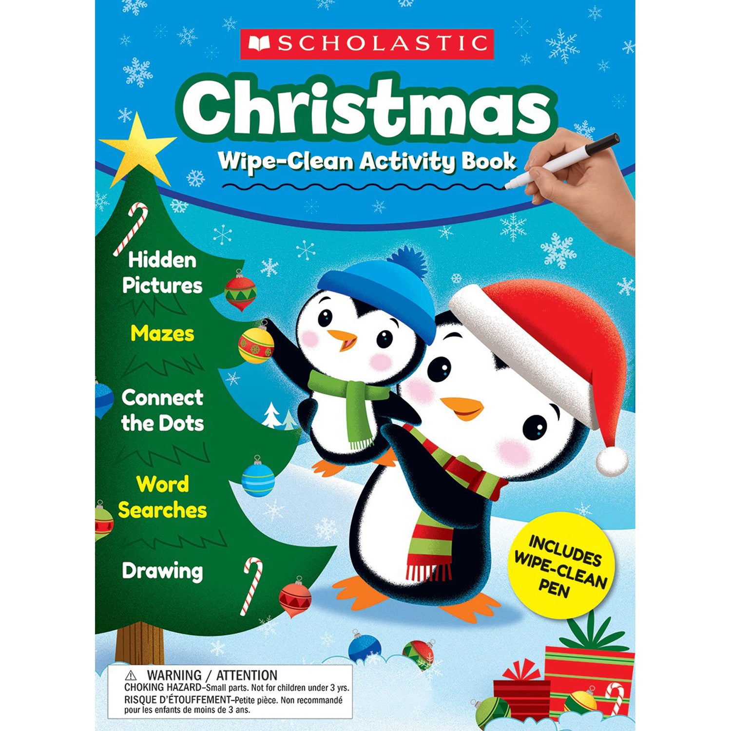 Holiday Wipe-Clean Activity Book Bundle