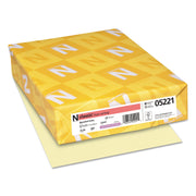 Letter - 8 1/2" x 11" - 24 lb Basis Weight - Linen - Carbon Neutral - Watermarked, Acid-free, Archival-safe, Printable - Baronial Ivory - 500 / Ream