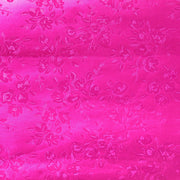 Embossed Metallic Paper - 20"x26", Floral, Fuchsia