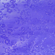 Embossed Metallic Paper - 20"x26", Floral, Dk. Blue