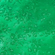 Embossed Metallic Paper - 20"x26", Floral, Green