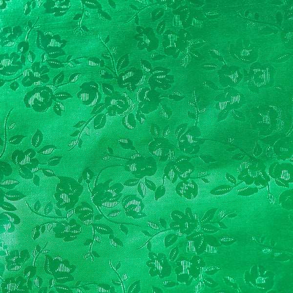 Embossed Metallic Paper - 20"x26", Floral, Green