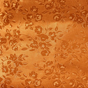 Embossed Metallic Paper - 20"x26", Floral, Red Copper