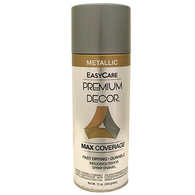 Premium Decor Silver Spray Paint, 12-oz