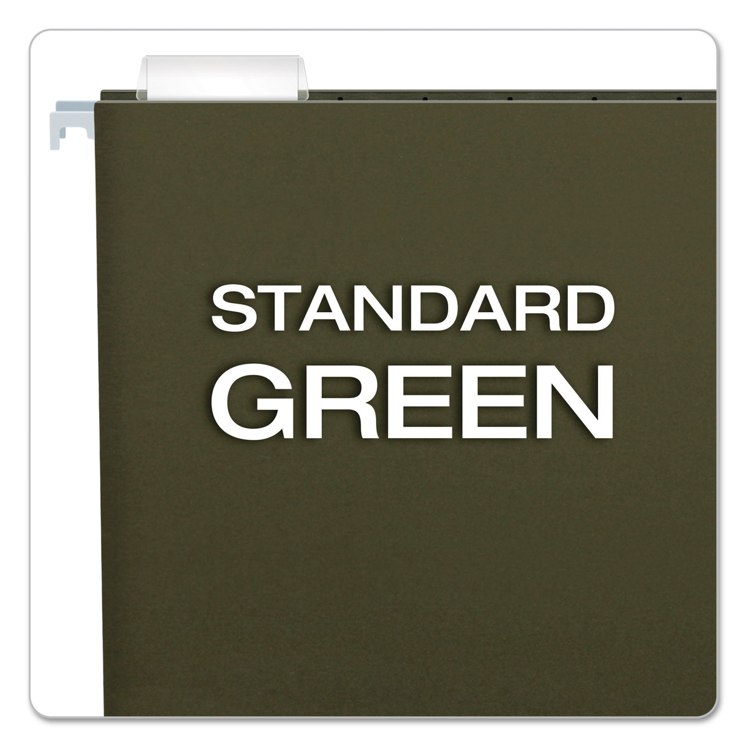 8 1/2" x 14" - Standard Green - 100% Recycled - 25 / Box