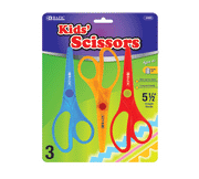 BAZIC Safety Scissors 5 1/2   Safe Blunt Tip (2/Pack)  2-Pack