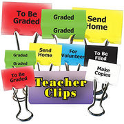 TOP2302 Things to Do Teacher Clips 2In 6Pk