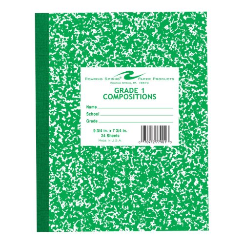 Wholesale Roaring Springs Grade 1 Composition Book(144x$0.72)