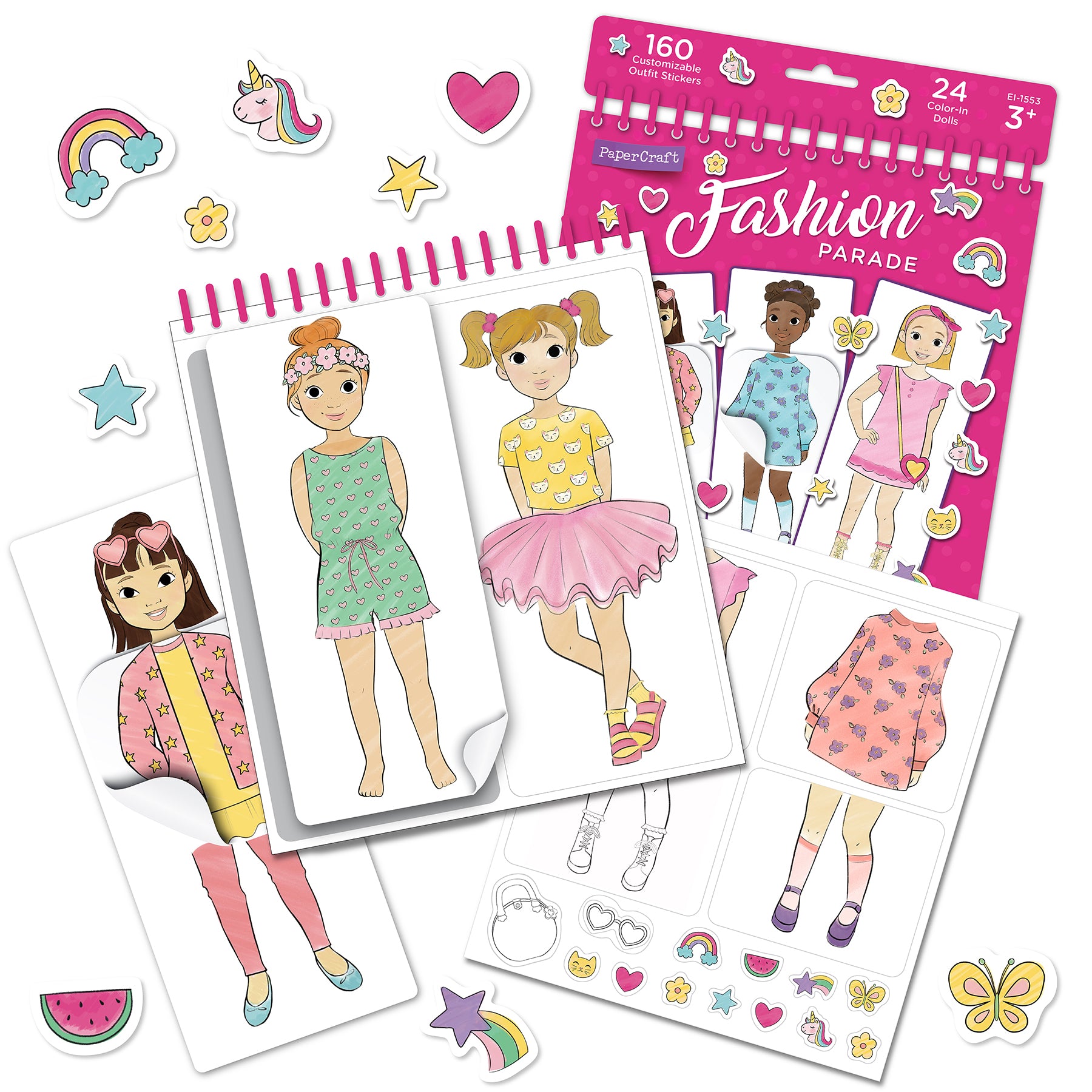 PaperCraft Fashion Parade Paper Dolls