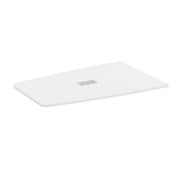 OfficeSource  72.5" Half Boat Shape Top (Top Only) - White