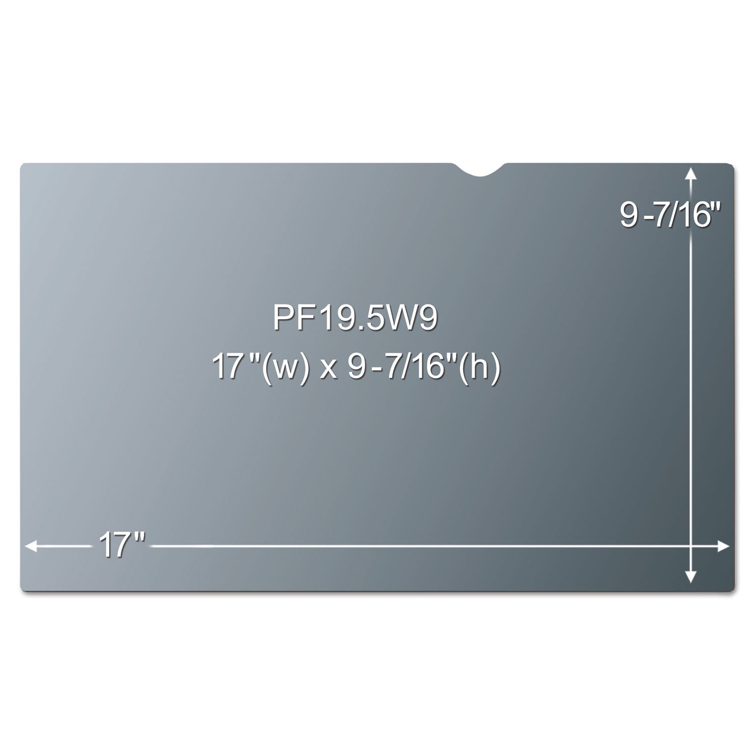 For 19.5" Widescreen LCD Monitor - 16:9 - Scratch Resistant, Fingerprint Resistant, Dust Resistant - Anti-glare - 1 Each