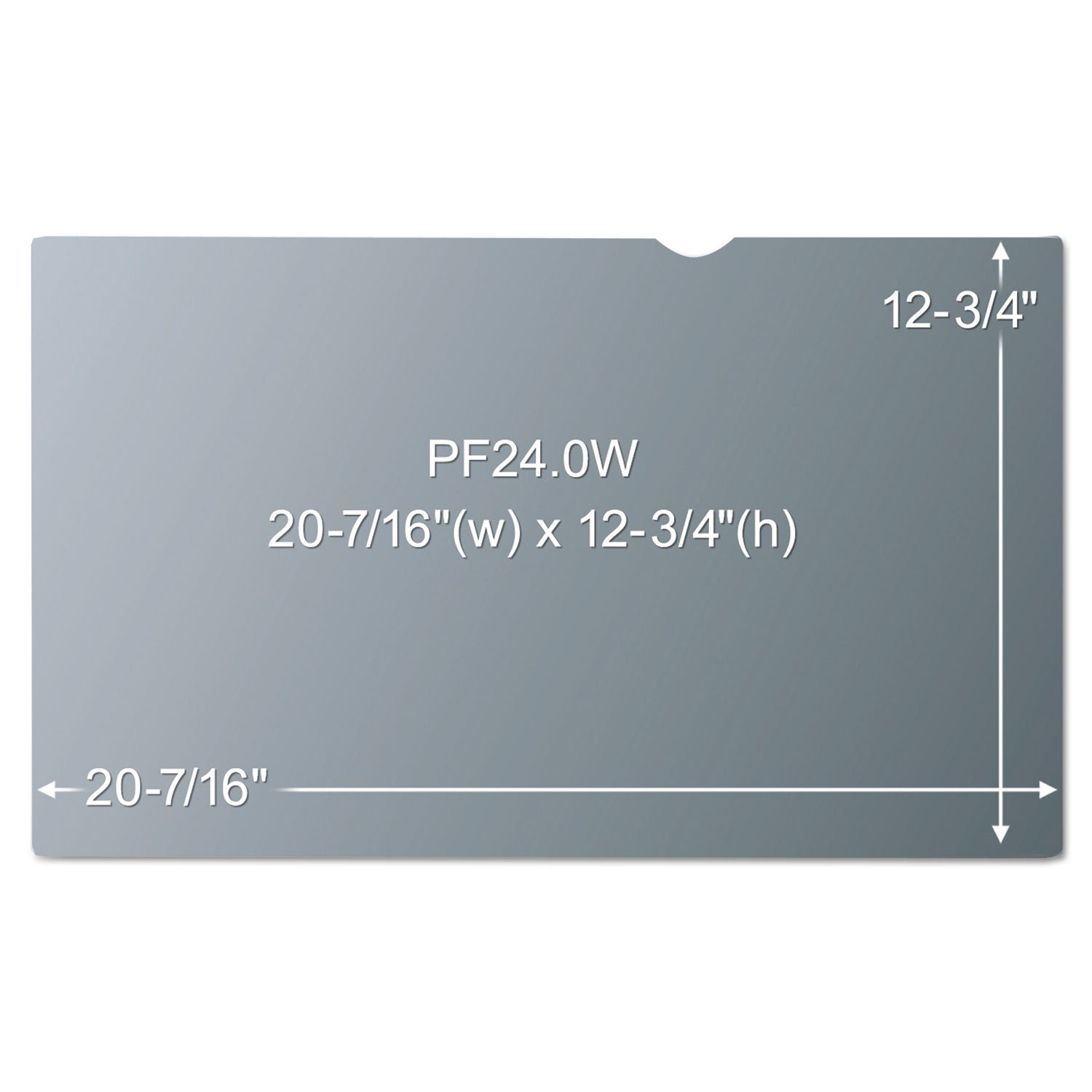 For 24" Widescreen LCD Monitor - 16:10 - Scratch Resistant, Fingerprint Resistant, Dust Resistant - Anti-glare - 1 Each