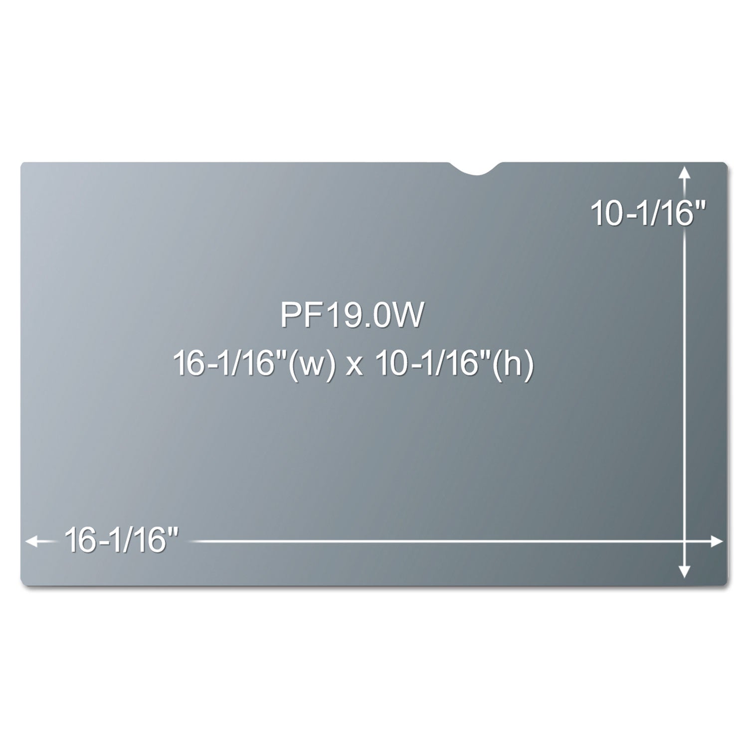 For 19" Widescreen LCD Monitor - 16:10 - Scratch Resistant, Fingerprint Resistant, Dust Resistant - Anti-glare - 1 Each