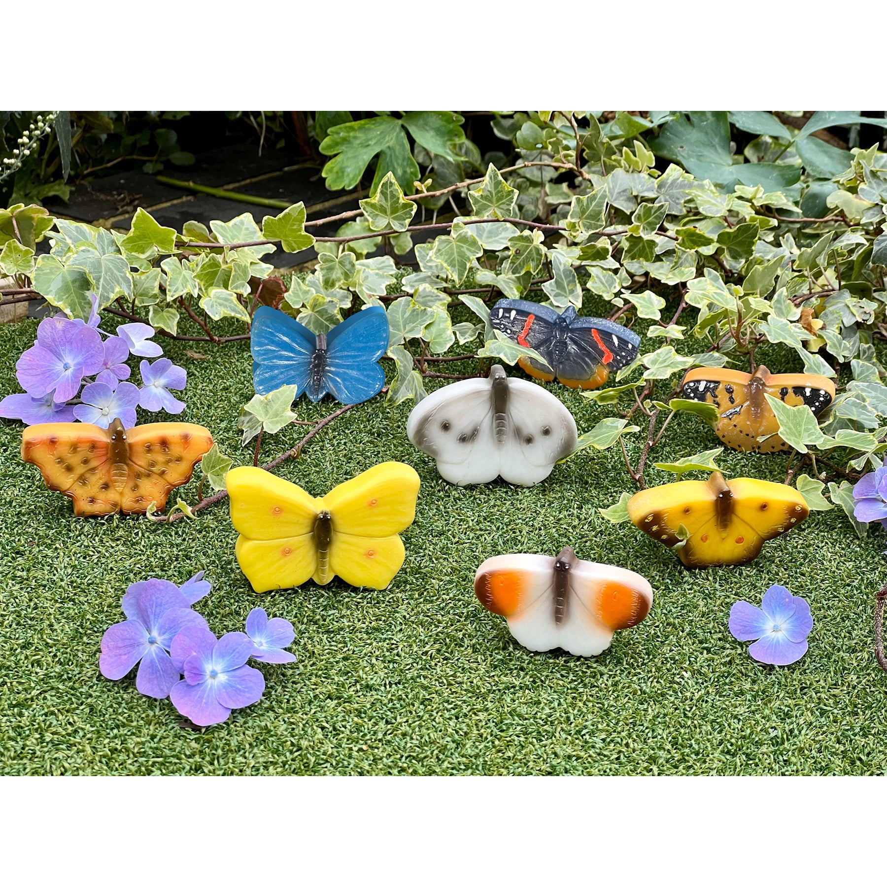 Sensory Play Stones - Butterflies - Set of 8