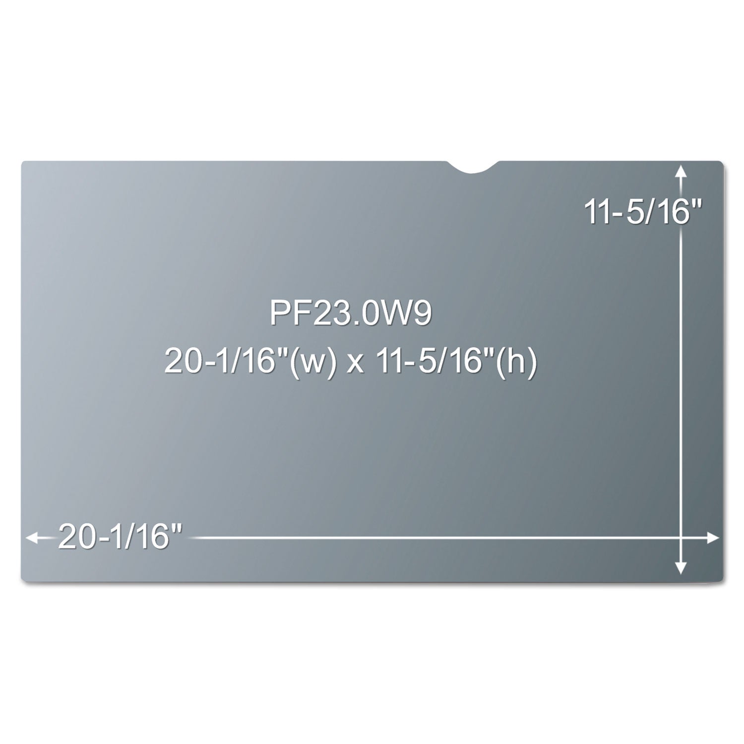 For 23" Widescreen LCD Monitor - 16:9 - Scratch Resistant, Fingerprint Resistant, Dust Resistant - Anti-glare - 1 Each