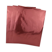 Metallic Paper - 12 Sheets 8.5"x11", Burgundy