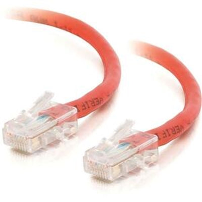 26709 25ft CAT 5E CROSSOVER PATCH CABLE RED