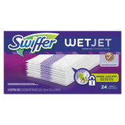 Swiffer WetJet Mopping Pad Refill - 10" Length - Absorbent, Textured - Cotton - Green - 24 / Box