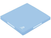 Mosaic Mats - Square - Light Blue, 18.9"L x 18.9"W x 1.6"Th