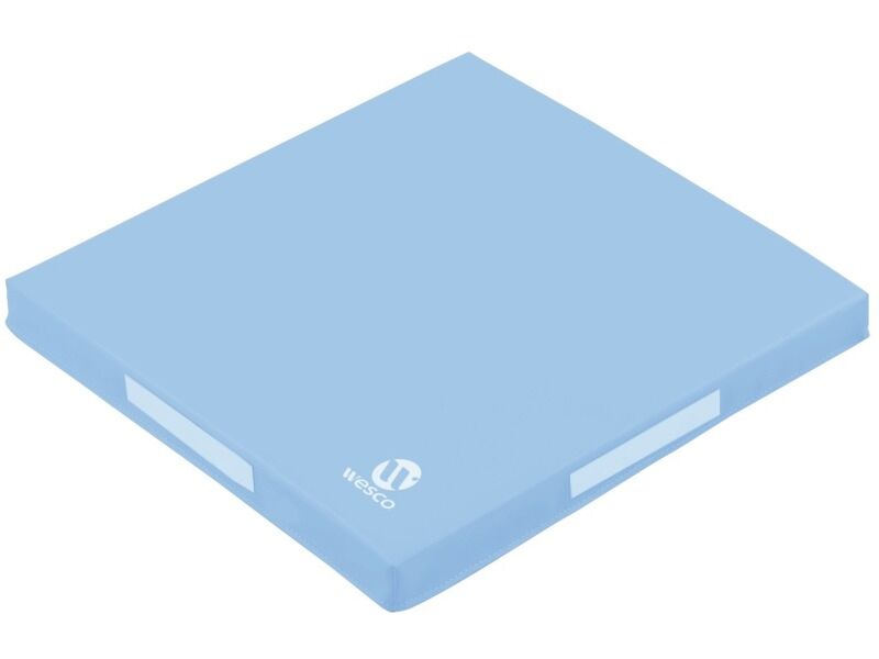 Mosaic Mats - Square - Light Blue, 18.9"L x 18.9"W x 1.6"Th