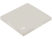 Mosaic Mats - Square - Ivory, 18.9"L x 18.9"W x 1.6"Th