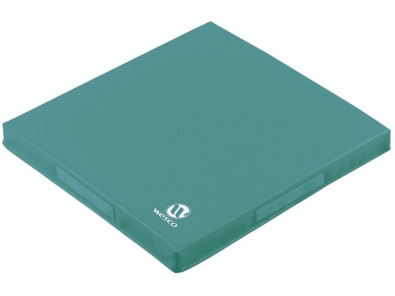 Mosaic Mats - Square - Teal, 18.9"L x 18.9"W x 1.6"Th