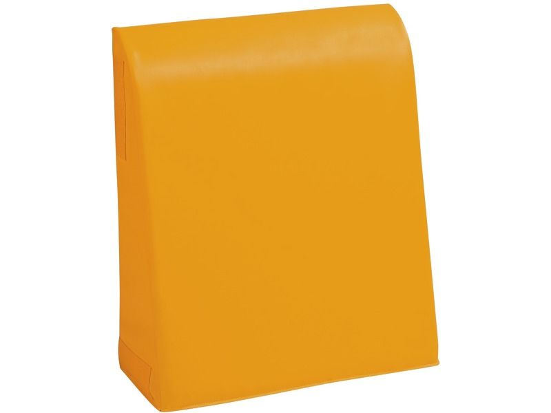 Backrest - Light Orange, 18.9"W x 21.3"H x 7.9"Th