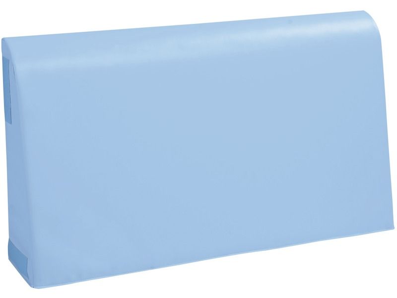 Backrest - Light Blue, 37.8"W x 21.3"H x 7.9"Th