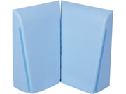 Backrest Corner - Light Blue, 18.9"W x 21.3"H x 7.9"Th