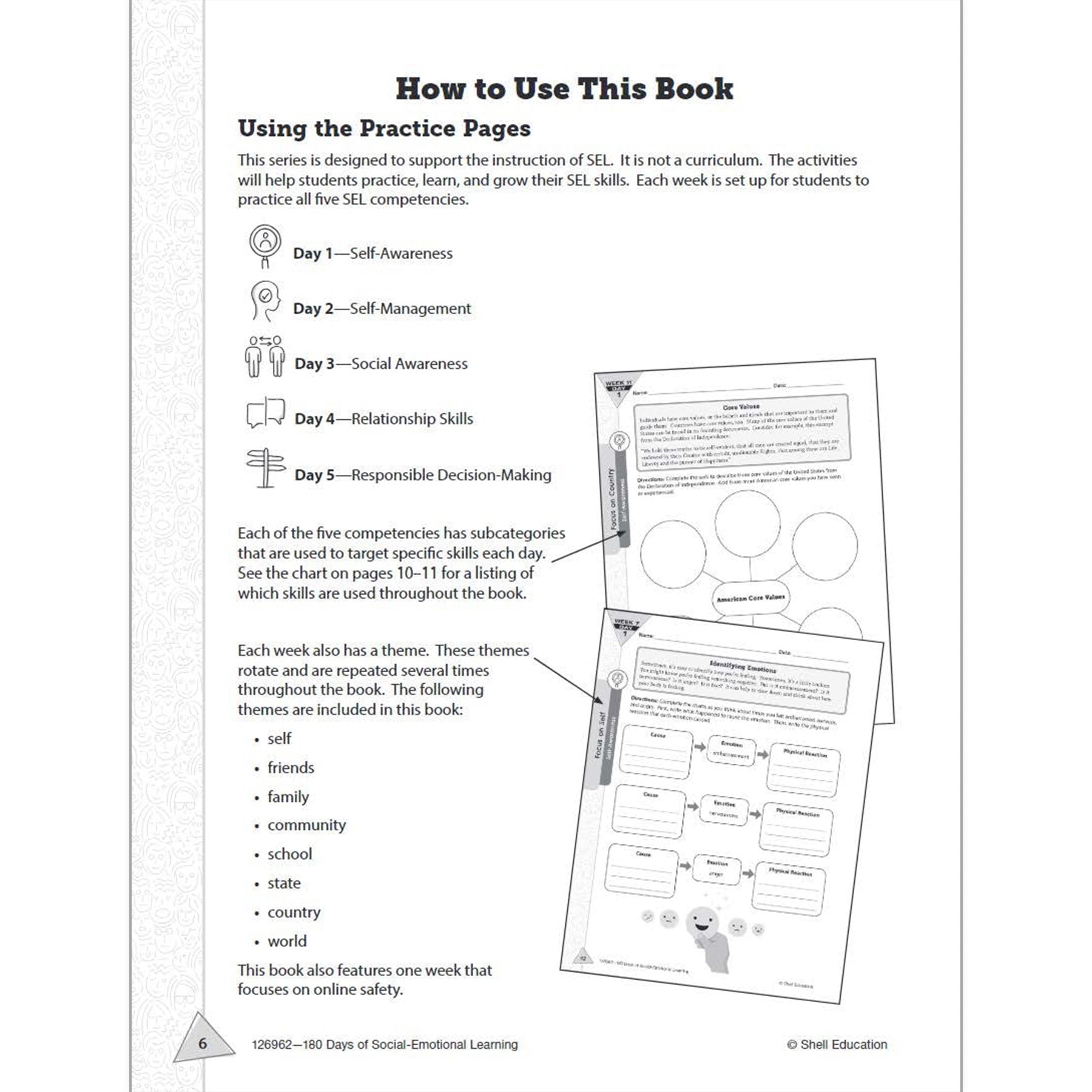 180 Days of Social-Emotional Learning for Sixth Grade