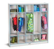 Rainbow Accents® 5 Section Coat Locker - Coastal Blue