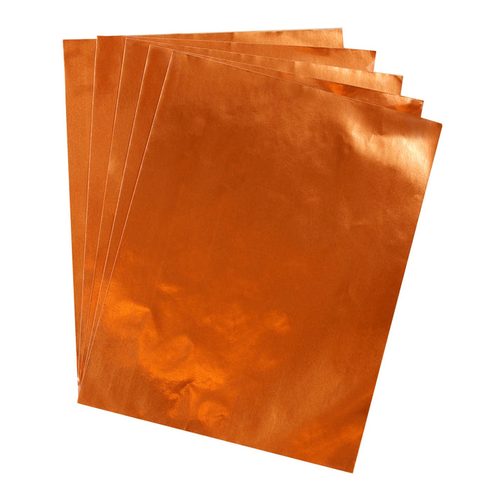 Metallic Paper - 100 Sheets 8.5"x11", Red Copper