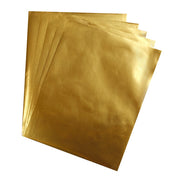 Metallic Paper - 12 Sheets 8.5"x11", Sh. Gold