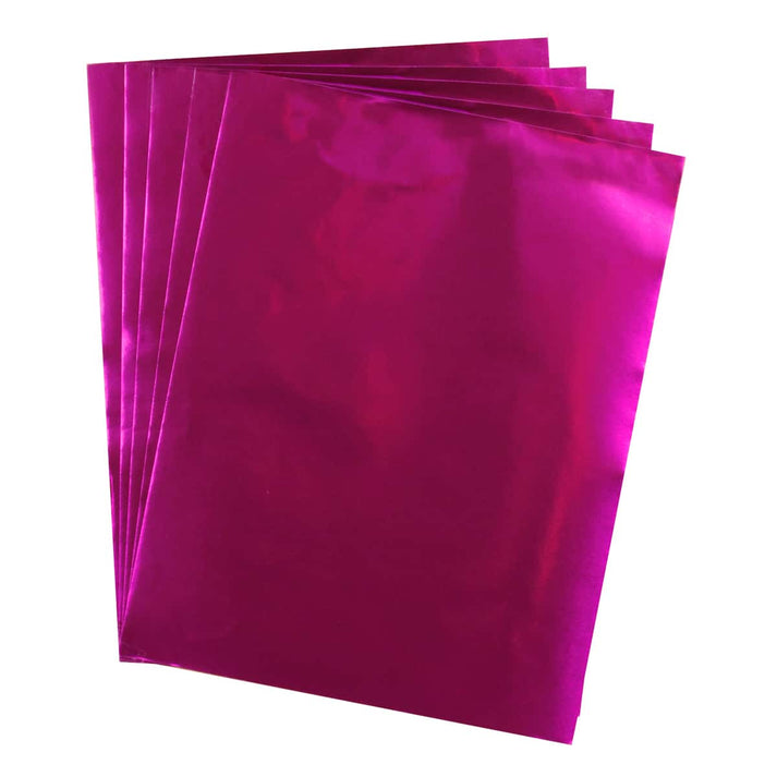 Metallic Paper - 100 Sheets 8.5"x11", Fuchsia