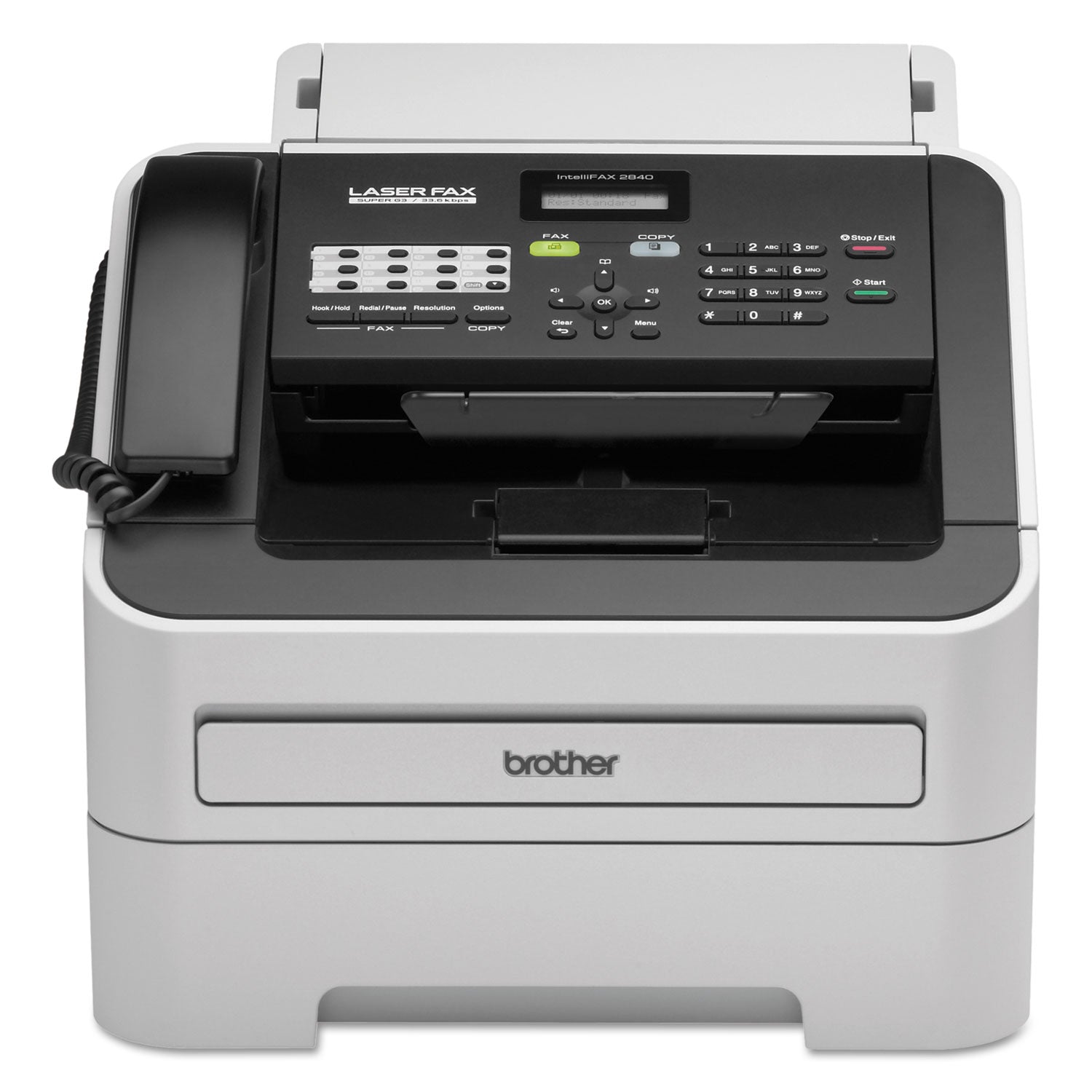Laser - Monochrome Sheetfed Digital Copier - 20 cpm Mono - 300 x 600 dpi - 250 sheets - Plain Paper Fax - Corded Handset - 33.60 kbit/s Modem
