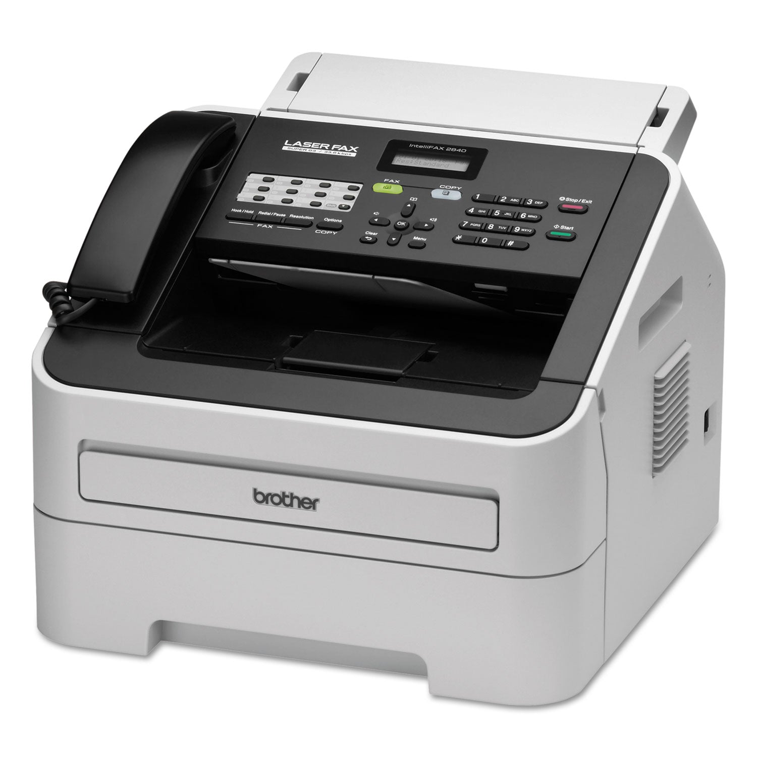 Laser - Monochrome Sheetfed Digital Copier - 20 cpm Mono - 300 x 600 dpi - 250 sheets - Plain Paper Fax - Corded Handset - 33.60 kbit/s Modem