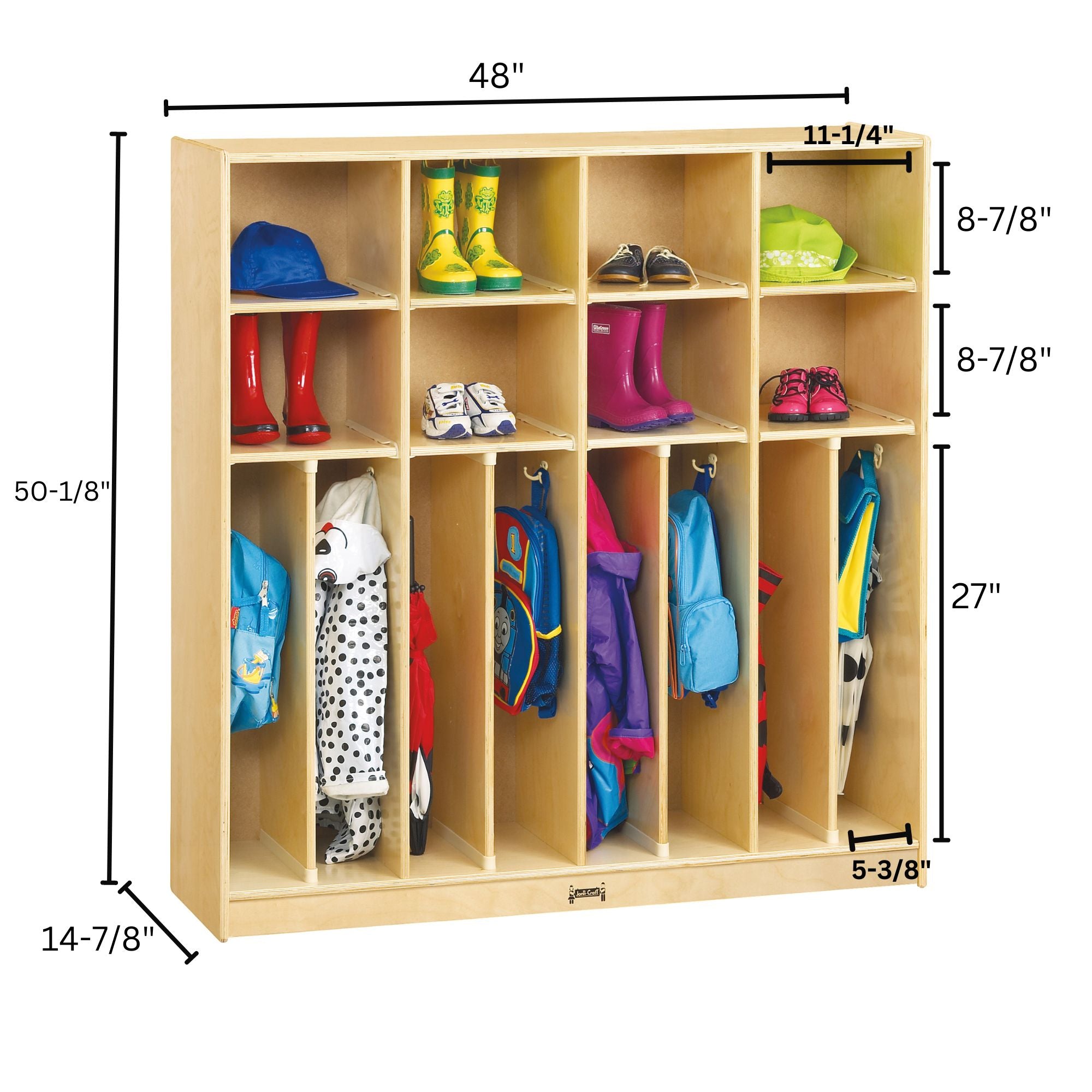 Jonti-Craft® Neat-n-Trim Standard Lockers
