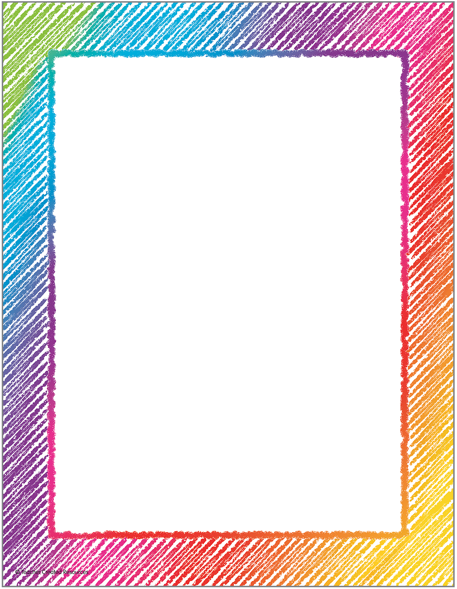 Colorful Scribble Computer Paper