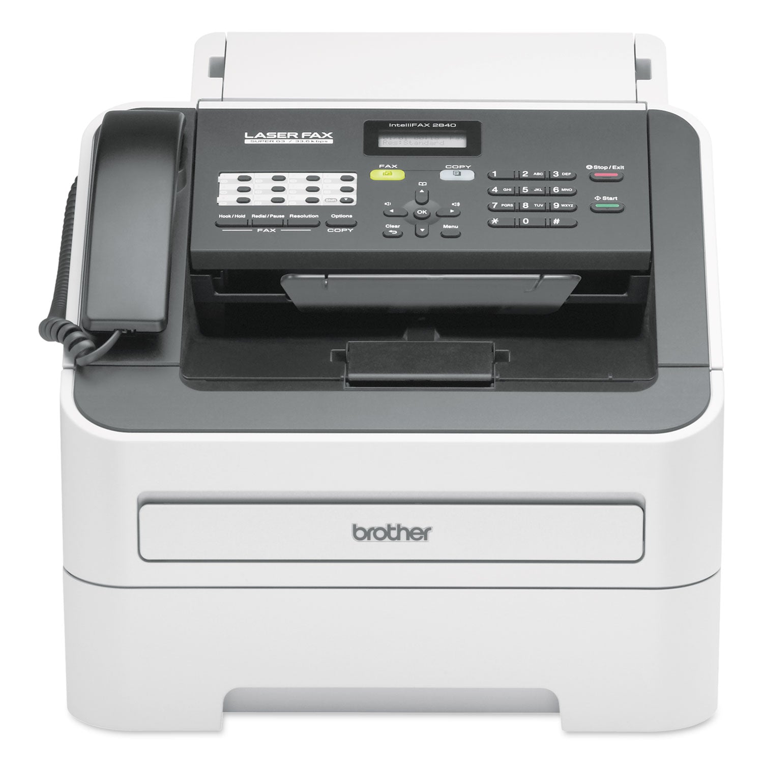 Laser - Monochrome Sheetfed Digital Copier - 20 cpm Mono - 300 x 600 dpi - 250 sheets - Plain Paper Fax - Corded Handset - 33.60 kbit/s Modem
