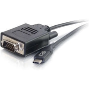 Cables to Go - C2G 26895 USB-C to VGA Video Adapter Cable (6 Feet, 1.82 Meters)