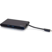 C2G USB-C All-in-One Travel Dock with 4K HDMI   VGA  Ethernet  USB  SD Card Reader and Power Delivery