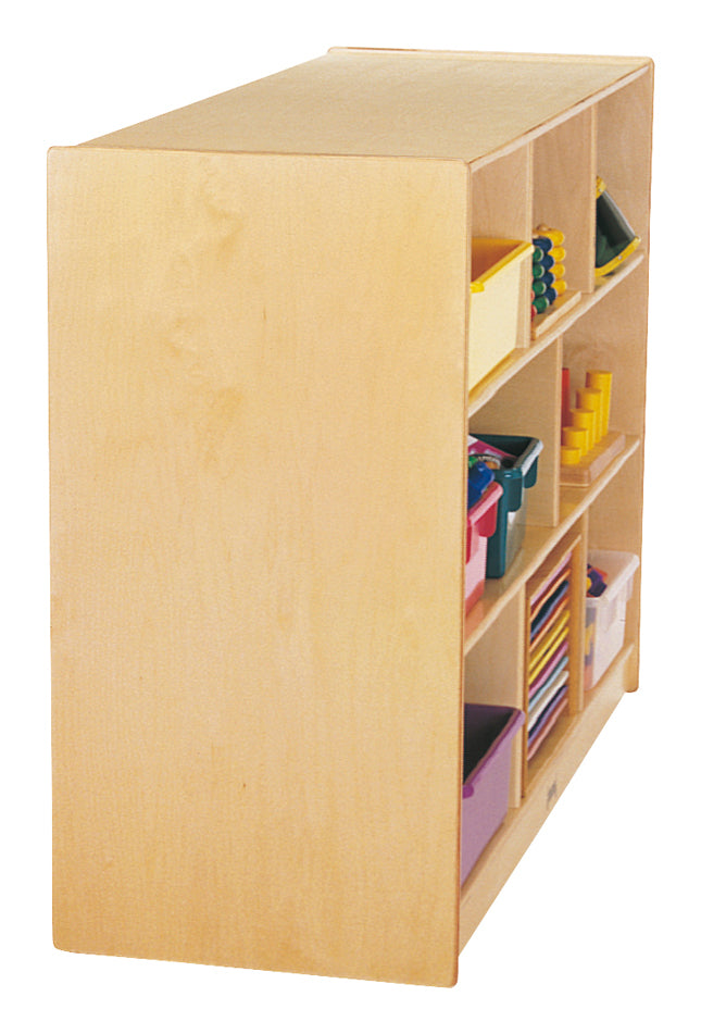 Jonti-Craft® Super-Sized Single Mobile Storage Unit - 18" Deep