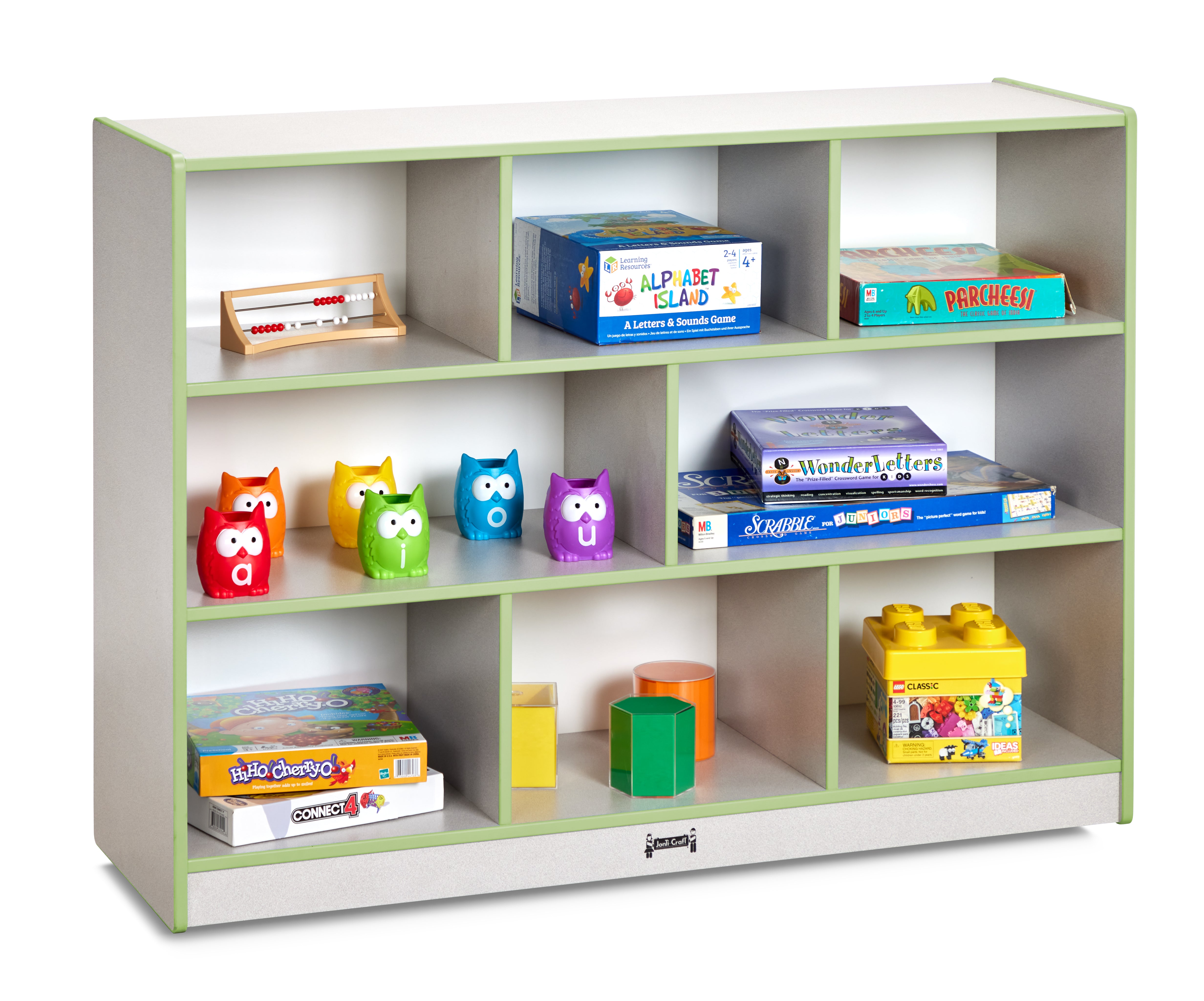 Rainbow Accents® Super-Sized Single Mobile Storage Unit - Key Lime Green