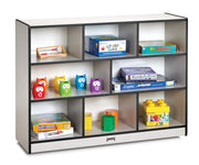 Rainbow Accents® Super-Sized Single Mobile Storage Unit - Black