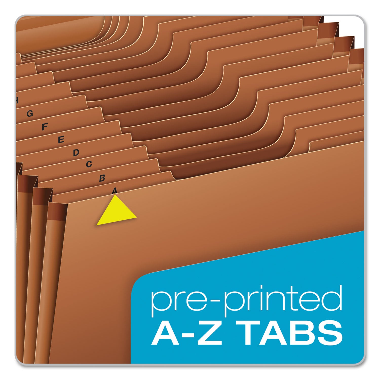 8 1/2" x 14" - 21 Pocket(s) - Top Tab Location - 80 pt. - Tyvek - Brown - Reinforced, Reinforced - 10% Recycled - 1 Each