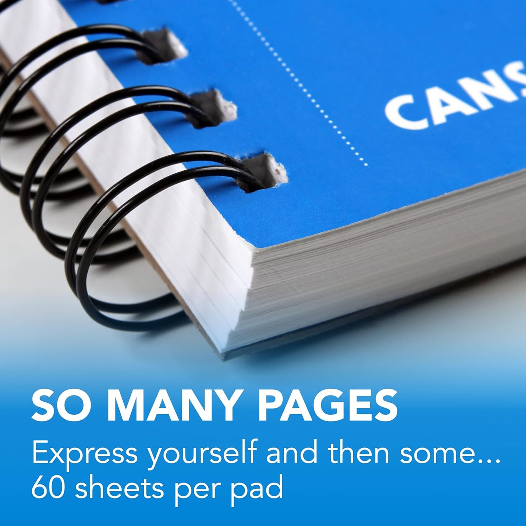XL Series Mixed Media Pad, Side Wire Binding, 60 Sheet, 5.5x8.5 inch, 1 Count